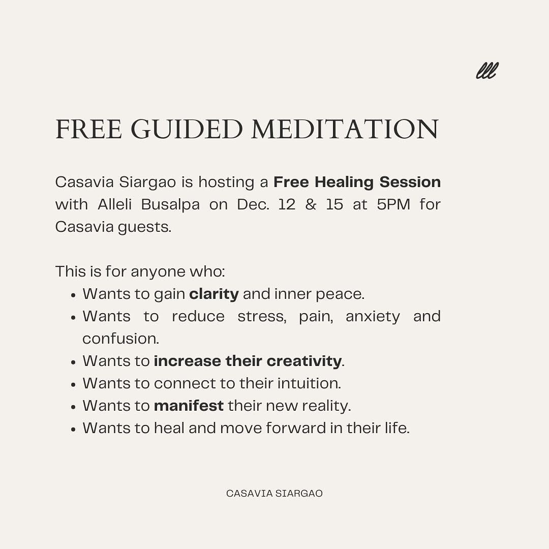 Meditation session